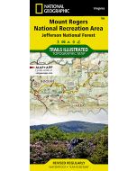 Mount Rogers National Recreation Area Map JeffersonForest