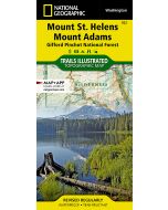 Mount St Helens Mount Adams Map