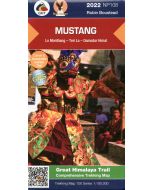 Mustang 1:100,000 GHT trekking map NP108