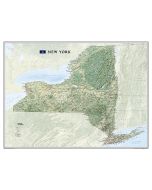 New York Map Tubed