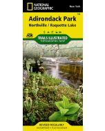 Northville Raquette Lake Adirondack Park Map