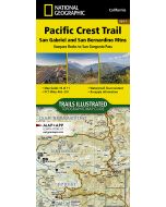 Pacific Crest Trail San Gabriel and San Bernardino Map