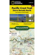 Pacific Crest Trail Sierra Nevada North Map