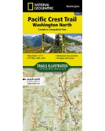 Pacific Crest Trail Washington North Map