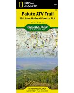 Paiute ATV Trail Map Fish Lake National Forest BLM