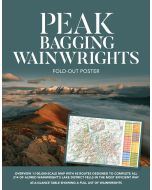 Peak Bagging Wainwrights Foldout Map