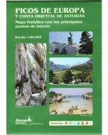 Picos de Europa and Oriental Coast of Asturias 1:80,000