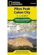 Pikes Peak Caampntildeon City Map