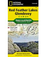 Red Feather Lakes Glendevey Map
