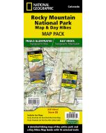Rocky Mountain Day Hikes and National Park Map Map Pack