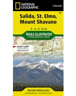 Salida St Elmo Mount Shavano Map