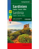 Sardinia Road and Leisure Map 1:150000