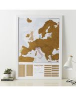 Scratch Europe Travel Print