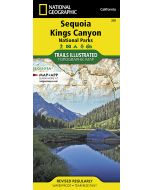 Sequoia and Kings Canyon National Parks Map