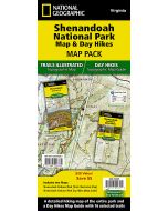 Shenandoah Day Hikes and National Park Map Map Pack