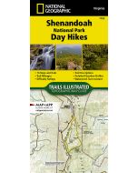 Shenandoah National Park Day Hikes Map