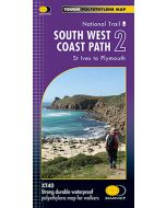 South West Coast Path 2 (2015) XT40 Map