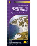 South West Coast Path 3 (2015) XT40 Map