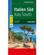 Southern Italy street map 1500000 freytag amp berndt