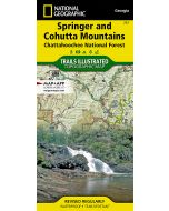 Springer and Cohutta Mountains Map