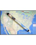 StreetSmart USA Map Wall Poster