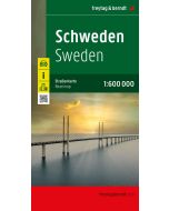 Sweden Road Map 1600000