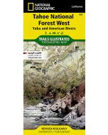 Tahoe National Forest West Map Yuba and American Rivers
