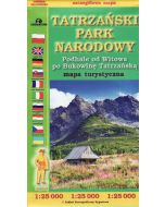 Tatra National Park Tourist Map 1:25,000