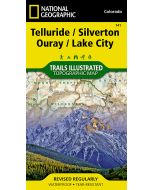 Telluride Silverton Ouray Lake City Map