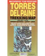 Torres Del Paine Trekking Map