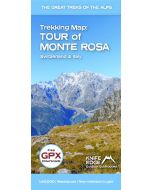 Tour of Monte Rosa Trekking Map