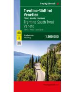 TrentinoSouth Tyrol Veneto street map 1200000