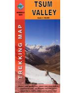 Tsum Valley trekking map 1100000