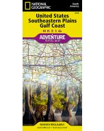 United States Southeastern Plains and Gulf Coast Map