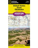 United States Texas and Oklahoma Map