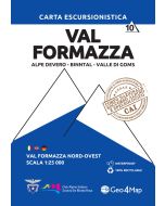 Val Formazza north west Hiking Map 10 125000