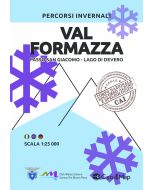 Val Formazza Winter Map 125000