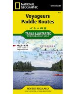 Voyageurs Paddle Routes Map