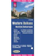 Western Balkans (1:725.000) : Albania, Bosnia und Herzegovina, Kosovo, Croatia, Macedonia, Montenegro, Serbia, Slovenia