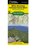 White Mountain National Forest West Map Franconia Notch