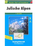 WK 141 Julische Alps, Walking map 1:50000