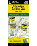 Yellowstone Day Hikes and National Park Map Map Pack