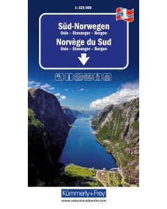 1 Southern Norway Road Map