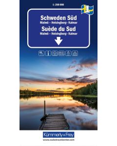 1 Sweden South Road Map