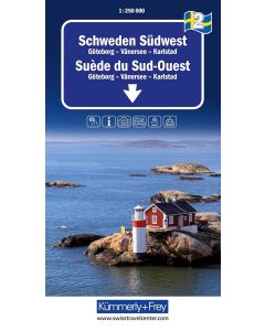 2 Sweden Southwest Road Map
