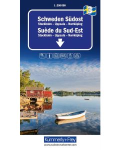 3 Sweden Southeast Road Map