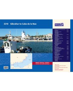 3210 Gibraltar to Cabo de la Nao Chart Pack