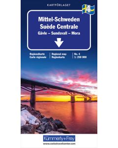 4 Central Sweden Road Map