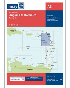 A3 Anguilla to Dominica Passage Chart