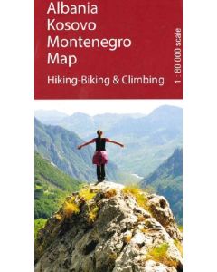 Albania Kosovo Montenegro Map